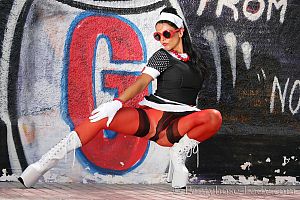 pics 11 of Eve Miller in Killer Plateau Heeled Boots