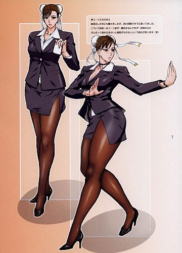 pics 2 of Hentai Cop in Sheer Pantyhose Shows Her