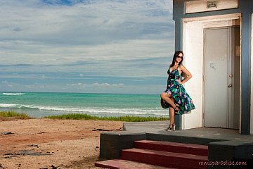 pics 1 of Roni in Seamless Pantyhose Near The