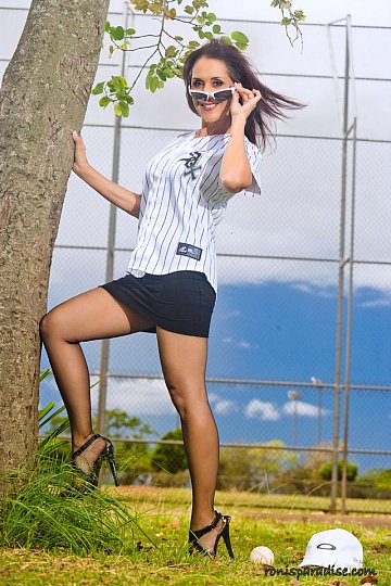 pics 1 of Baseball Fan Roni on the Pitch Wears